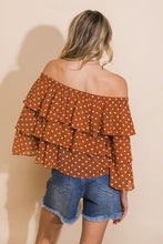 Cargar imagen en el visor de la galería, BLUSA OFF SHOULDER EN CAPAS
